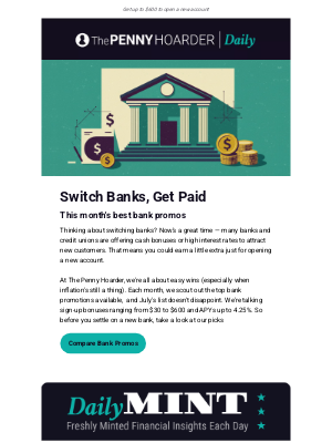 The Penny Hoarder - The best bank promotions for July