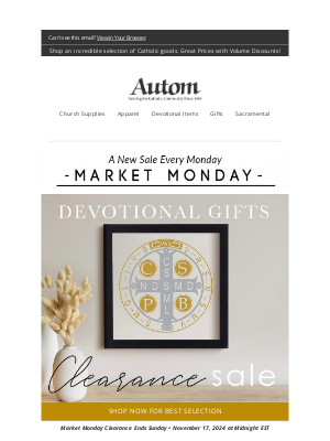 Autom - Stack your 15% Off + Market Monday Deals for the Ultimate Savings!