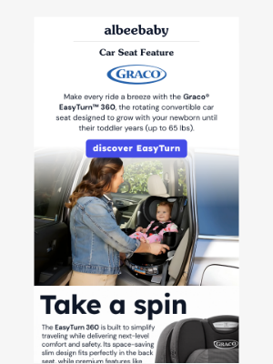 Albee Baby - Experience Hassle-Free 🚘 Rides with Graco 🤩