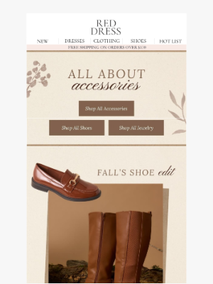 Shoes, Bags, Jewelry—Oh My!