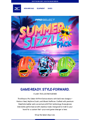 Mizuno Running - Summer Sizzle Pack: New Bold Styles Just Dropped
