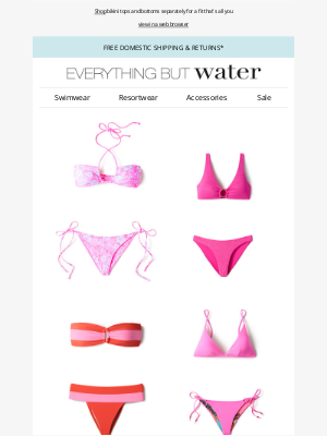 Everything But Water - It's National Bikini Day—Build Your Set, Make it your own 👙