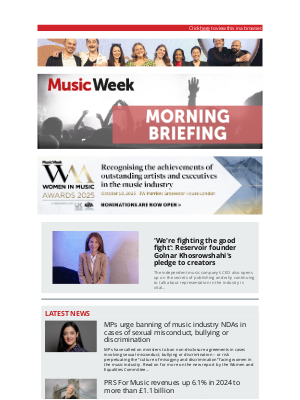 Music Week - 'We're fighting the good fight': Reservoir founder Golnar Khosrowshahi's pledge to creators