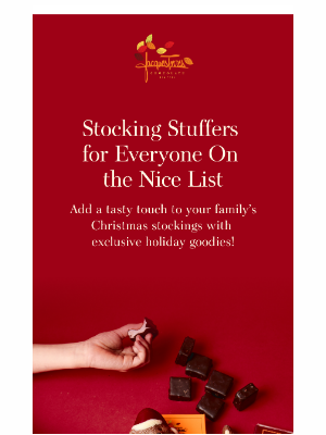 Jacques Torres Chocolate - Treat Your Family to Stockings Full of Joy!