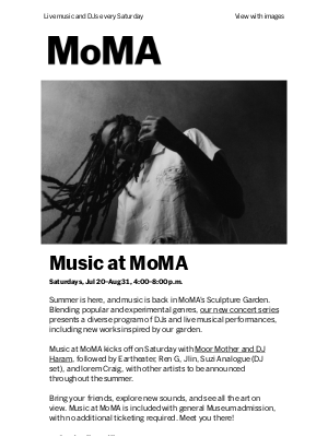 Museum of Modern Art Store (MoMA) - Turn up the volume this summer with Music at MoMA