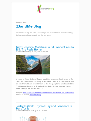 23andMe - Updates from the 23andMe Blog