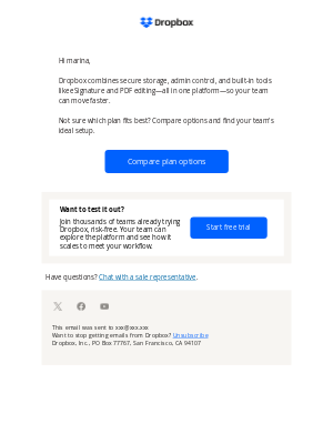 Dropbox - Still exploring Dropbox for your team? Start here.
