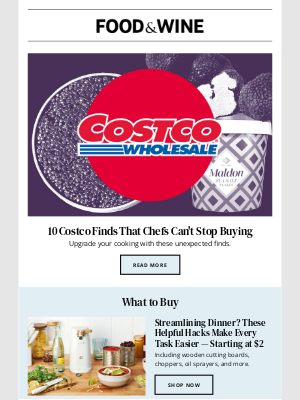 Cooking Light - 10 Costco Finds That Chefs Can't Stop Buying
