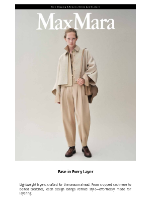 Max Mara - Lightweight Coats