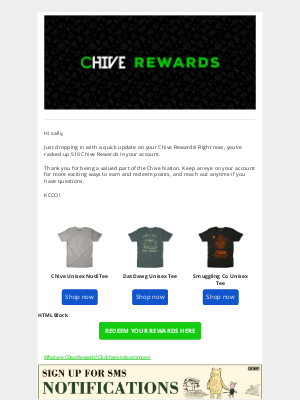 The Chivery - 🎉 Your Monthly Rewards Summary: See Your Earned Points!