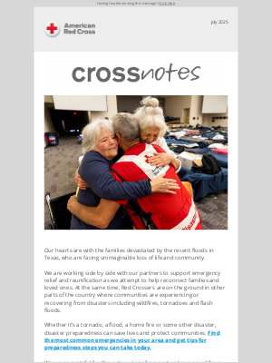 American Red Cross - Your July Updates From the American Red Cross