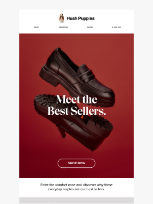 Hush Puppies (Australia) - Everyday favourites, right this way