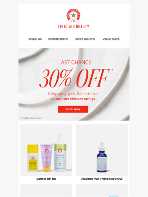 First Aid Beauty - Here Today, Gone Tomorrow