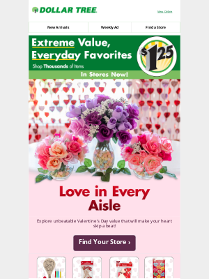 Dollar Tree - More Valentine's Day FOR LESS