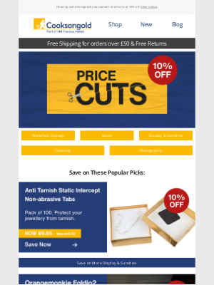 Cookson Gold (United Kingdom) - Get your designs display-ready with...