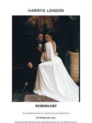 Harry's of London - Wedding Dressing