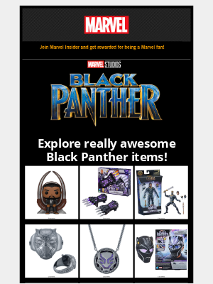 Disney+ - Black Panther Legacy Marvel Must Haves have landed