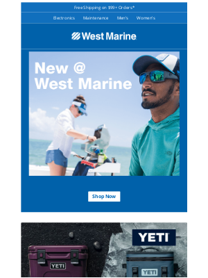 West Marine - New YETI Colors Just Docked!