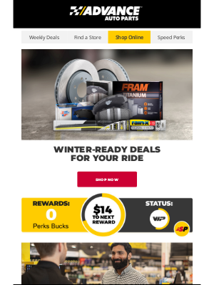 Advance Auto Parts - Cold Temperatures Ahead: Are You Prepped?