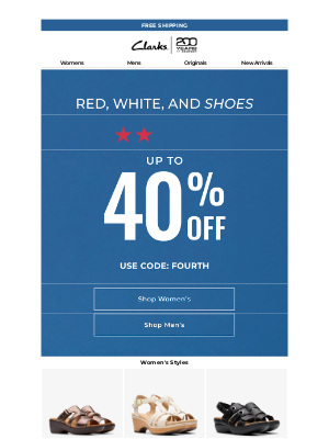 Clarks Shoes - This Deal’s About to Expire – Up to 40% Off Inside! 💸