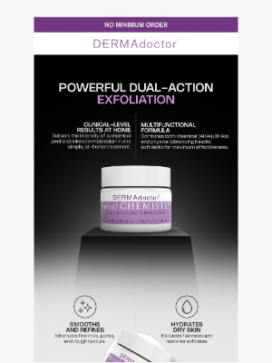 DERMAdoctor - Pores, Bumps, Fine Lines? Yeah… We’ve Noticed Too.