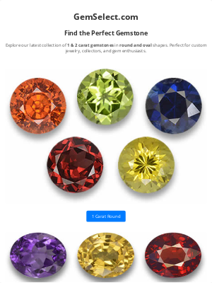 GemSelect.com - GemSelect New Arrivals: 1 and 2 Carat Gemstones - Shop Now!