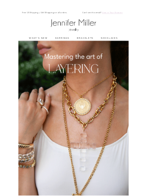 Jennifer Miller Jewelry - Layering Game: Strong 💪