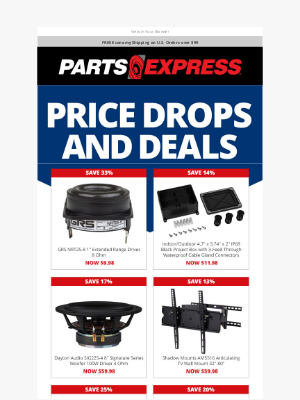 Parts Express - Catch the Best Deals Today!