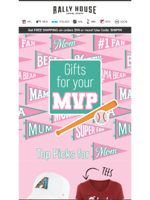 Rally House - Bring Home a Win This Mother’s Day ⚾💥 | Diamondbacks Gifts for Your MVP 🏆