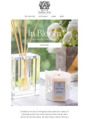 Antica Farmacista - Best Selling Floral Scents