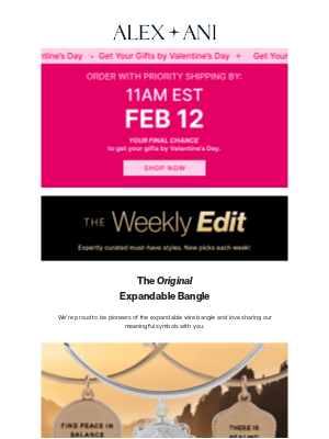 Alex and Ani - Inside: The Weekly Edit