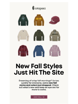 Cotopaxi - New Fall Styles Are 🍂HERE🍂