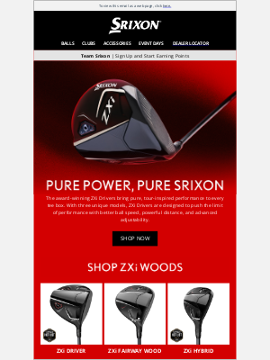 Srixon - Superior Feel and Pure Performance | Srixon
