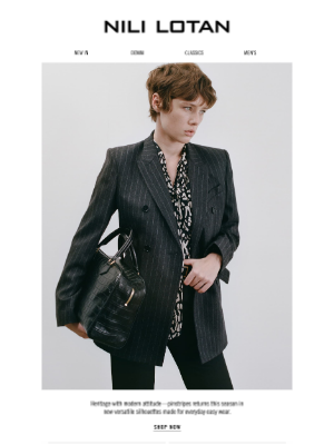 Nili Lotan New York - Pinstripes for Now