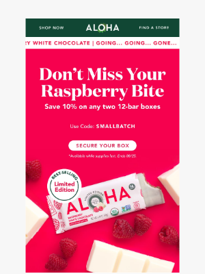 ALOHA - You and this flavor make a sweet pair 🫶