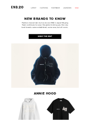 END. - New brands to know: Annie Hood, Alec Doherty & Metalwood Studio