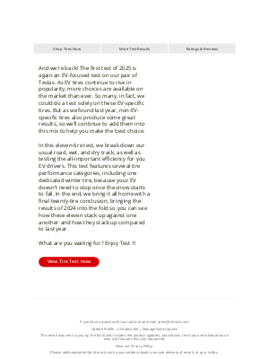 Discount Tire - 2025 Test 1 Results Are In!
