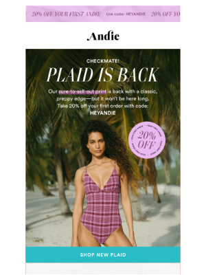 Andie - Want 20% off our best-selling print? 👀