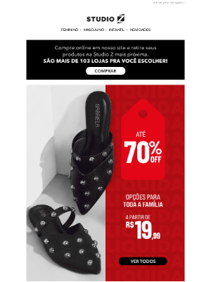 Studio Z (Brazil) - Tá todo mundo de olho: pares a partir de R$19,99