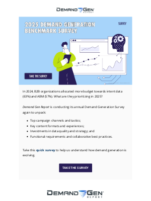 B2B Marketing Exchange - Give Us the Scoop: What Are Your Top Demand Gen Priorities?