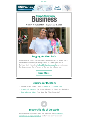 Today's Veterinary Business - Your Weekly News Is Here