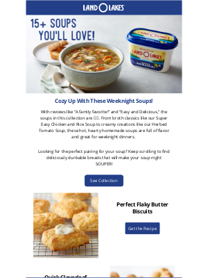 landolakes.com - Serve up Savory Soups!