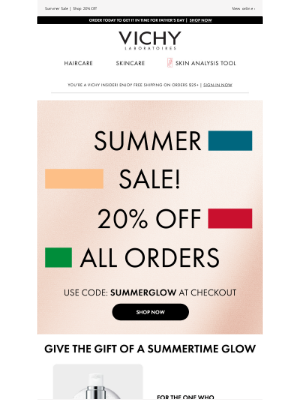 Vichy - SUMMER SALE IS HAPPENING NOW ☀️