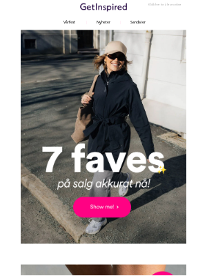 Get Inspired (Norway) - Topplisten: 7 favoritter på salg! 🏆