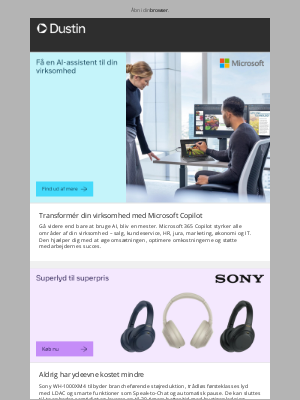 Dustin (Denmark) - Transformér din virksomhed med Microsoft Copilot