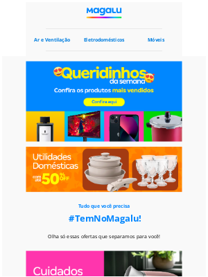 Magazine Luiza (Brazil) - Corra! Os queridinhos estão voando do estoque 🚨