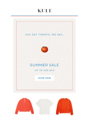 Kule - ICYMI: Our Summer Sale is on now!