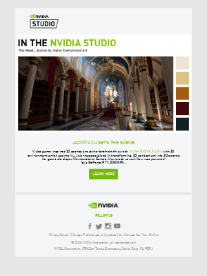 NVIDIA - In the NVIDIA Studio: Jacinta Vu, 3D Environment Artist