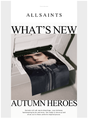 ALLSAINTS (United Kingdom) - william conover, What’s New This Week?