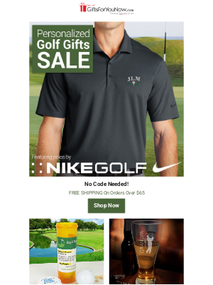 GiftsForYouNow.com - Swing Into Savings: Personalized Golf Gifts on Sale Now! ⛳️